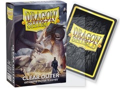 Dragon Shields: (100) Outer Sleeves - Matte Clear